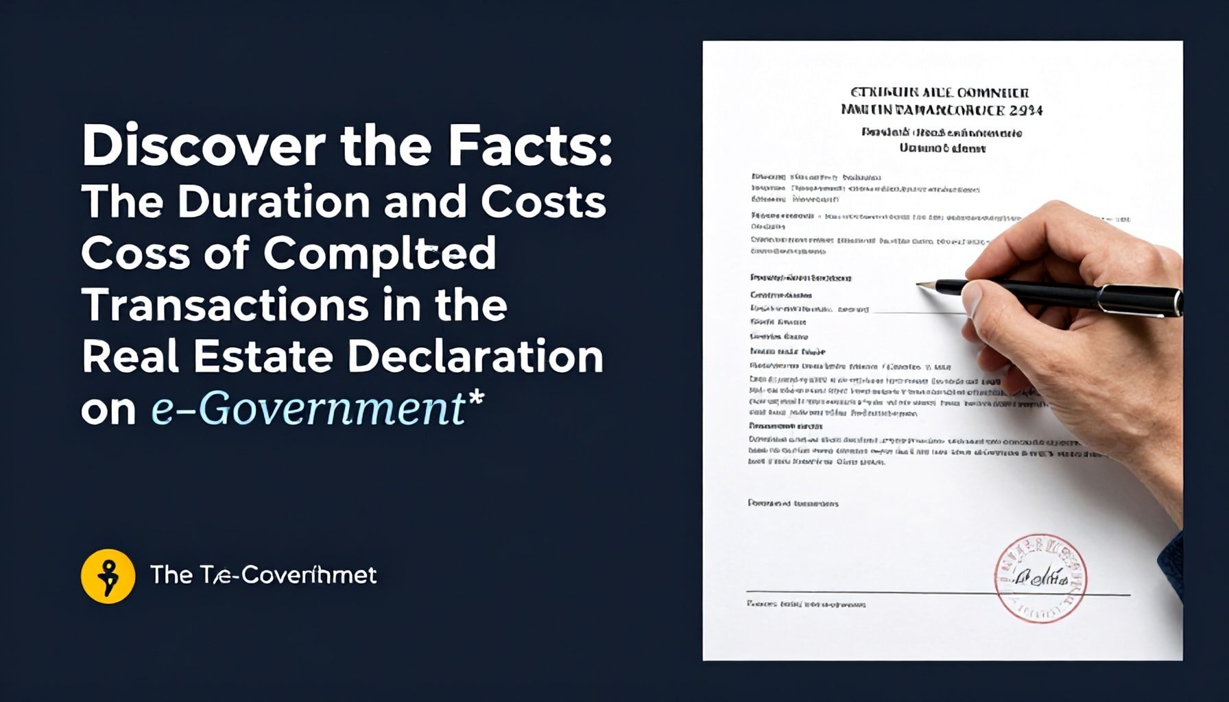 Gerçekleri Keşfedin: Emlak Beyannamesi E-Devlet’te Tamamlanan İşlemlerin Süresi ve Maliyetleri*