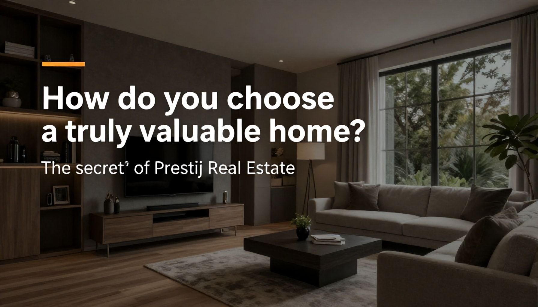 Gerçekten değerli bir ev nasıl seçilir? Prestij Emlak’ın sırrı*