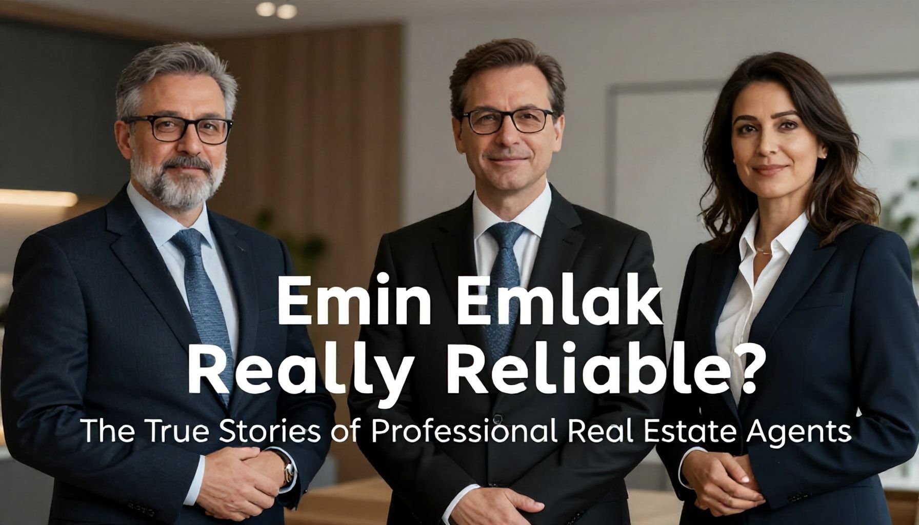 Gerçekten Emin Emlak Güvenilir mi? Profesyonel Emlakçıların Gerçek Hikayeleri"*