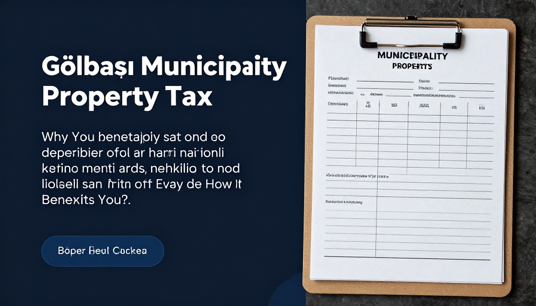 Gölbaşı Belediyesi Emlak Vergisi: Neden Ödemek Gerekli ve Nasıl Fayda Sağlar?*