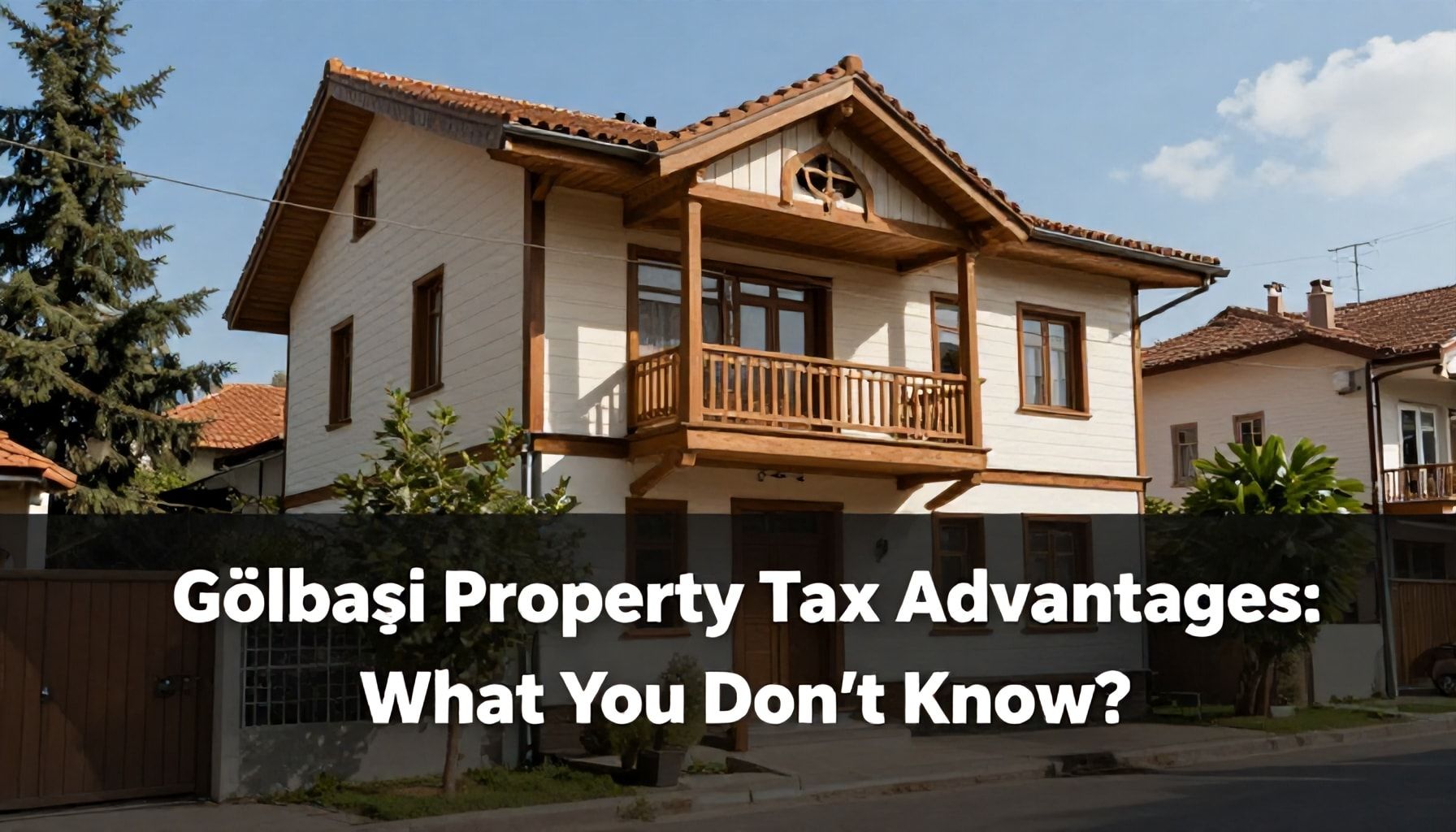 Gölbaşı Emlak Vergisi Avantajları: Ne Bilmiyorsunuz?*