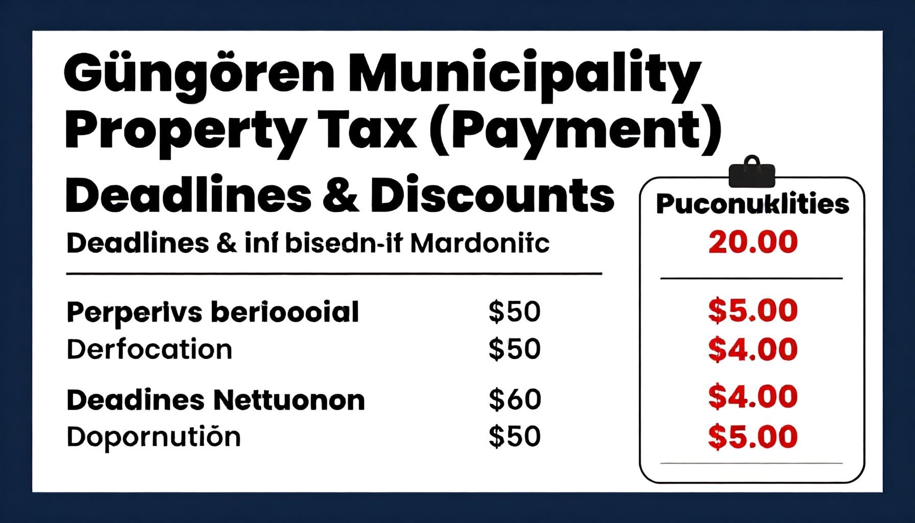 Güngören Belediyesi Emlak Vergisi Ödeme: Vade ve İndirimler ile Kaçırılacak Fırsatlar