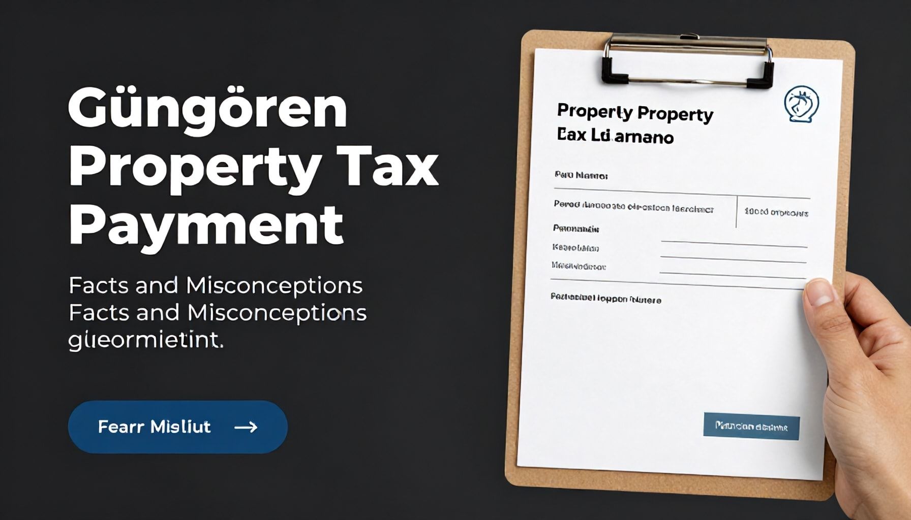 Güngören Emlak Vergisi Ödeme: Gerçekler ve Yanlış Anlamalar