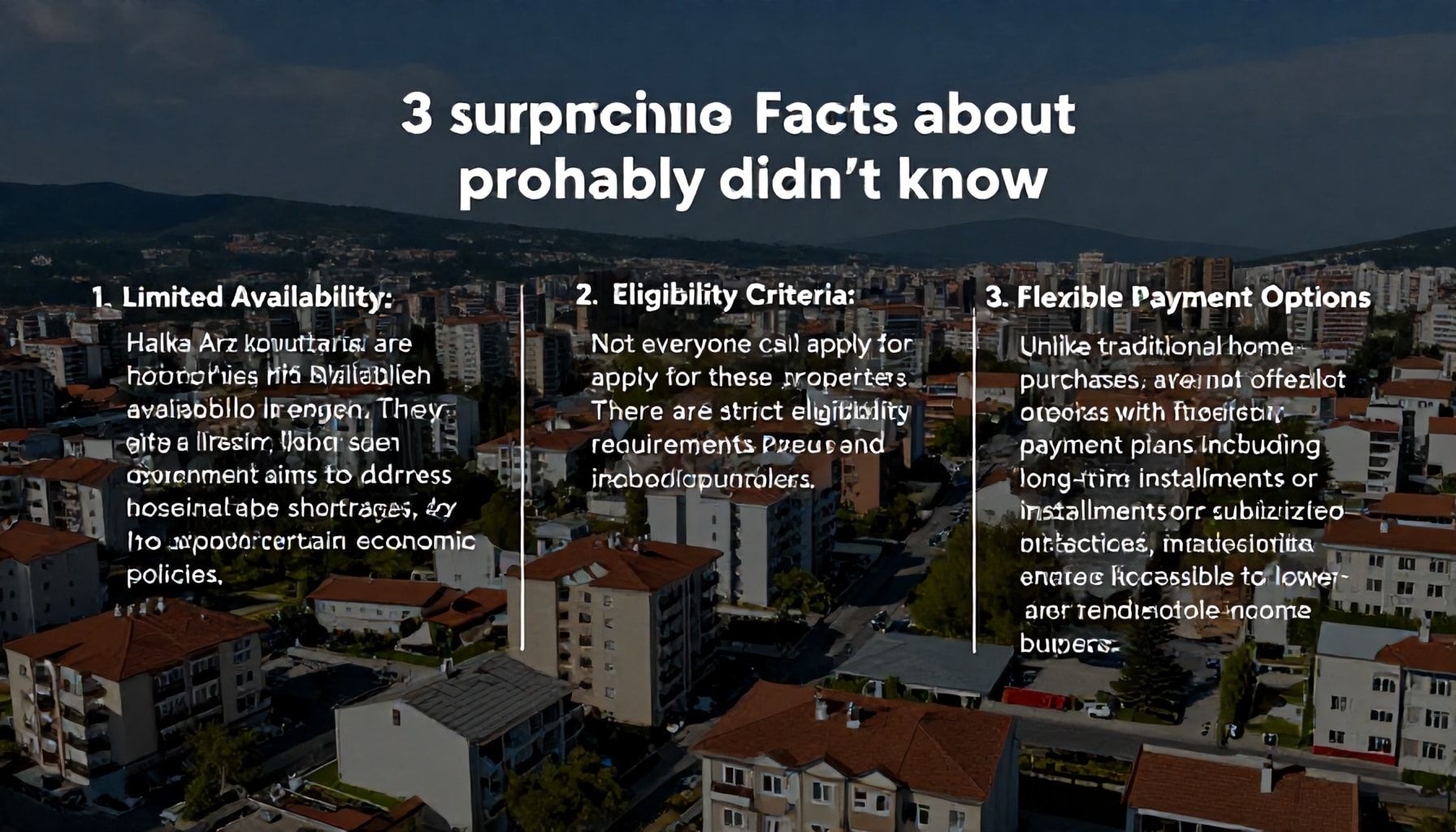 Halka Arz Konutları Hakkında Bilmediğiniz 3 Gerçek*