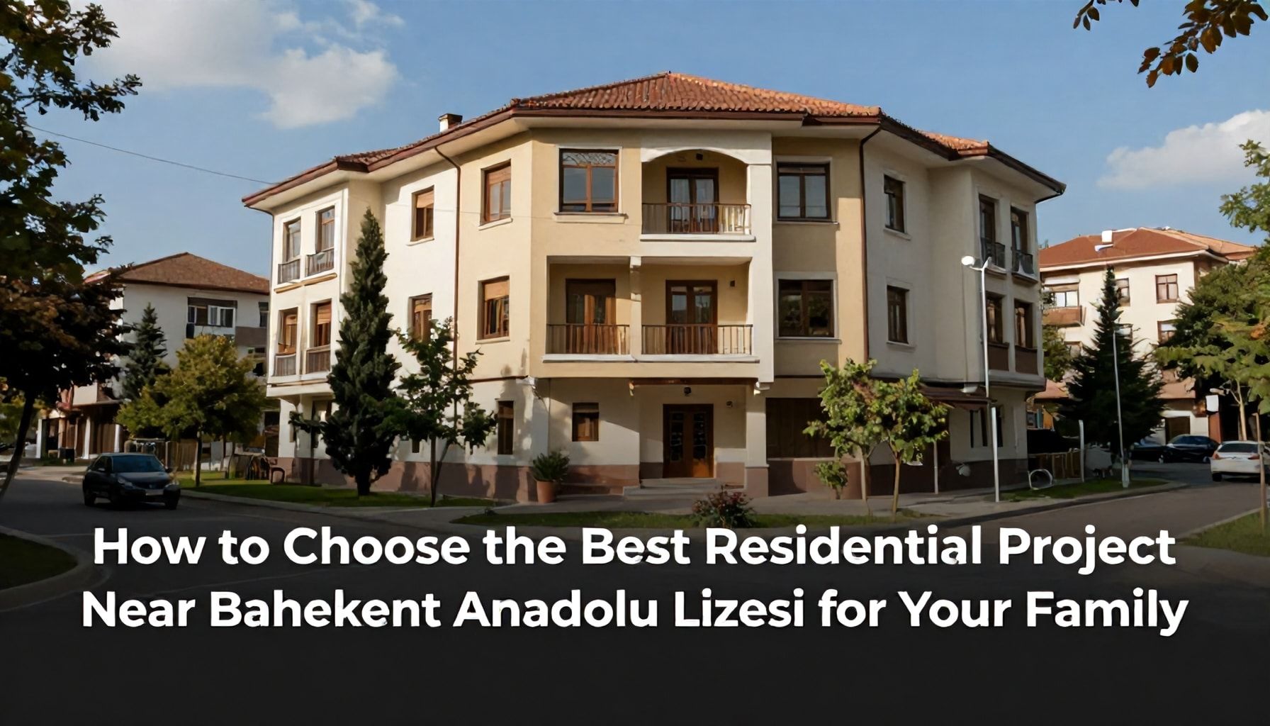 How to Choose the Best Residential Project Near Bahçekent Anadolu Lisesi for Your Family*