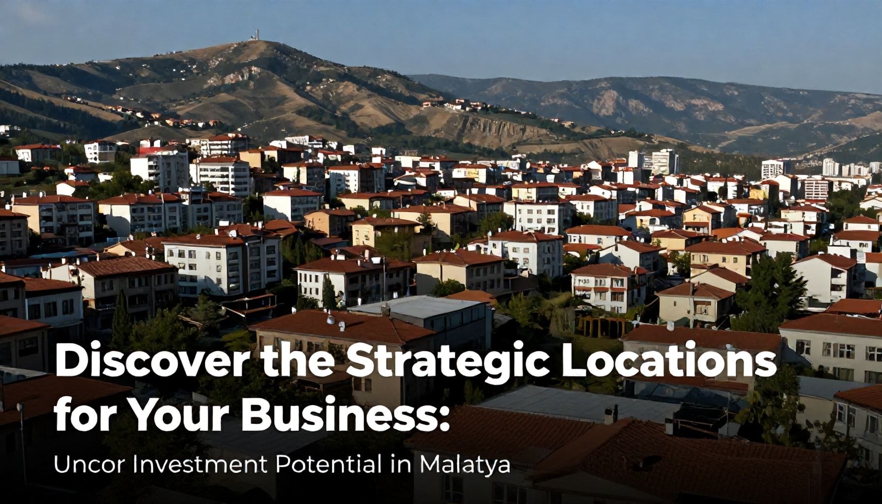 İşletmeniz için En Stratejik Konumlar: Malatya'da Yatırım Potansiyeli Keşfedin*