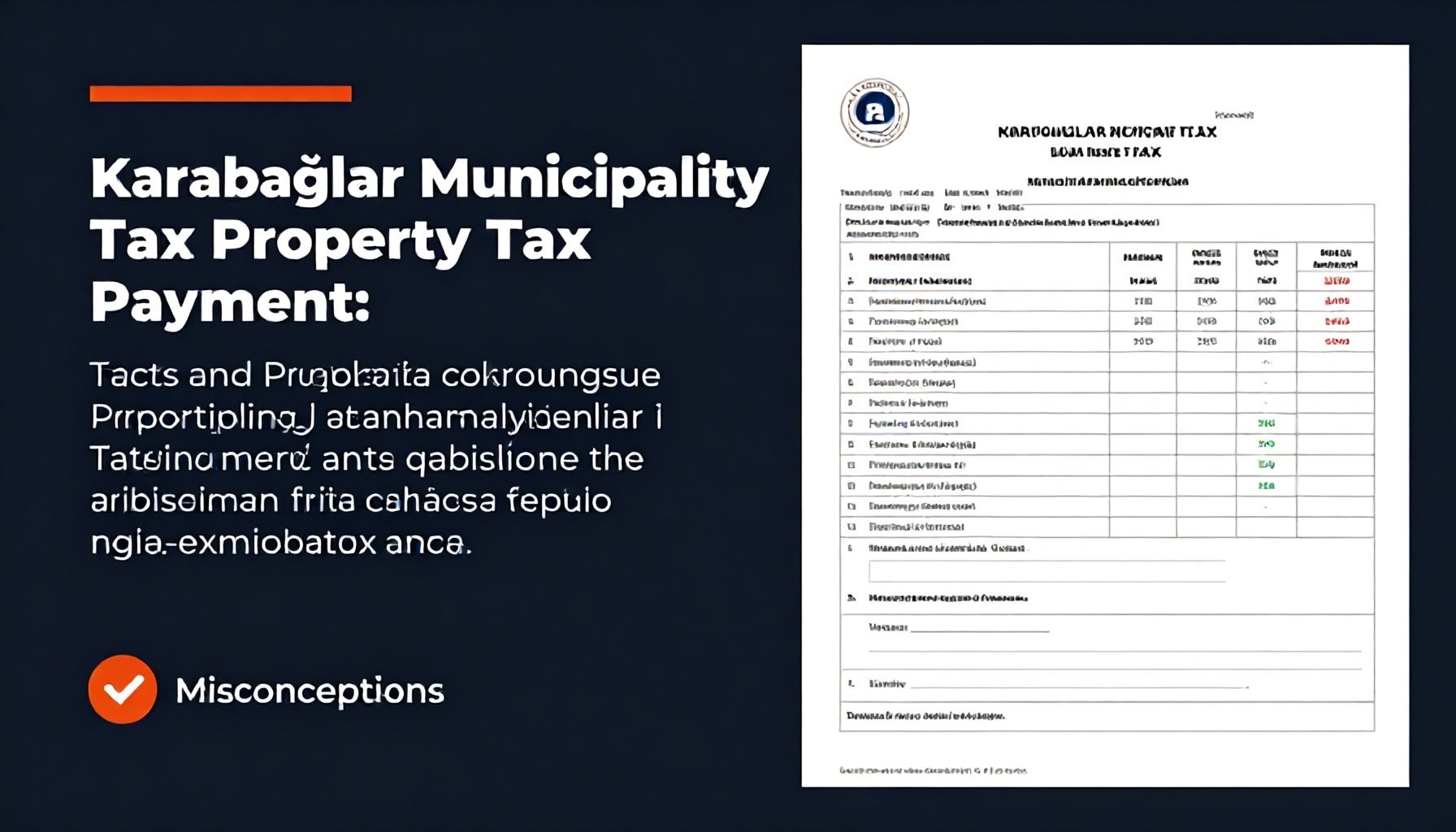 Karabağlar Belediyesi Emlak Vergisi Ödeme: Gerçekleri ve Yanlış Algılananlar*