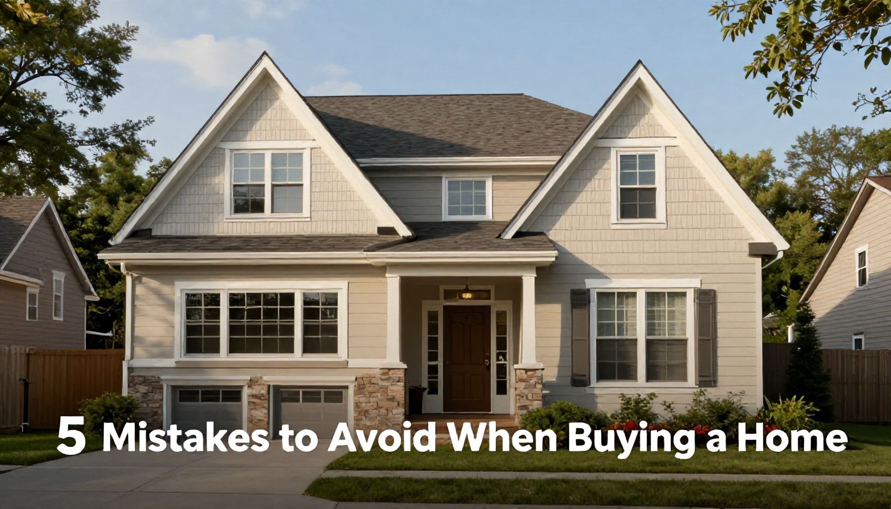 Konut Satın Alma Sürecinde Yapmamalı 5 Hata*