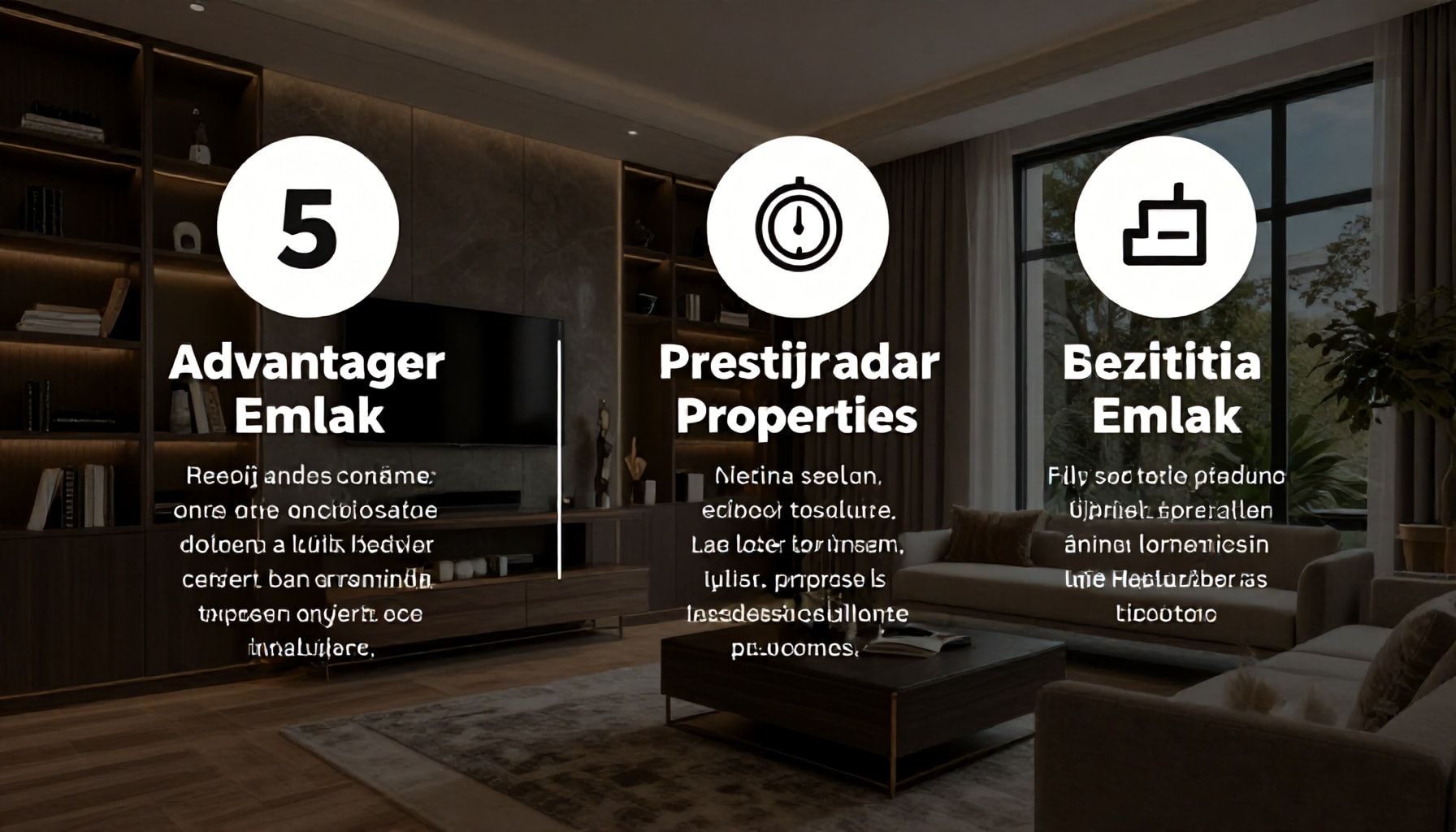 Lüks konutlar için Prestij Emlak’ın 5 avantajı*