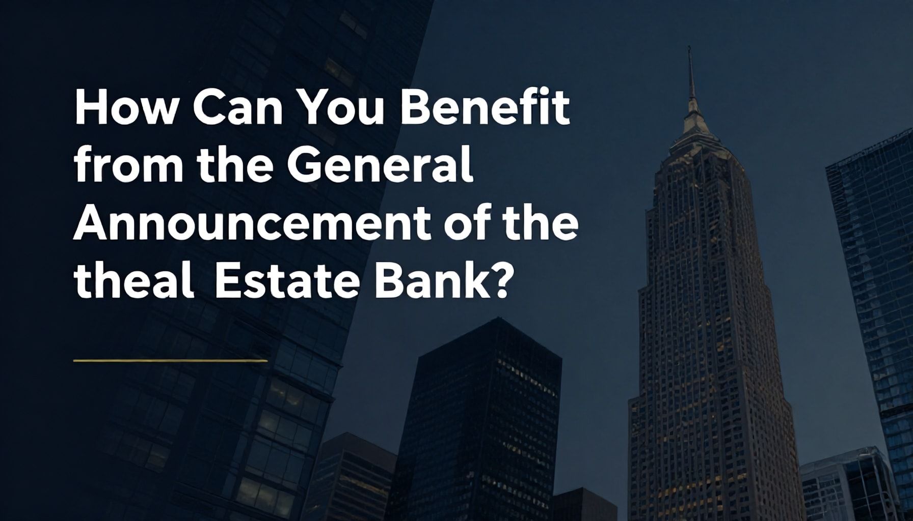 Milli Emlak Genel Tebliği'nden Nasıl Faydalanabilirsiniz?*