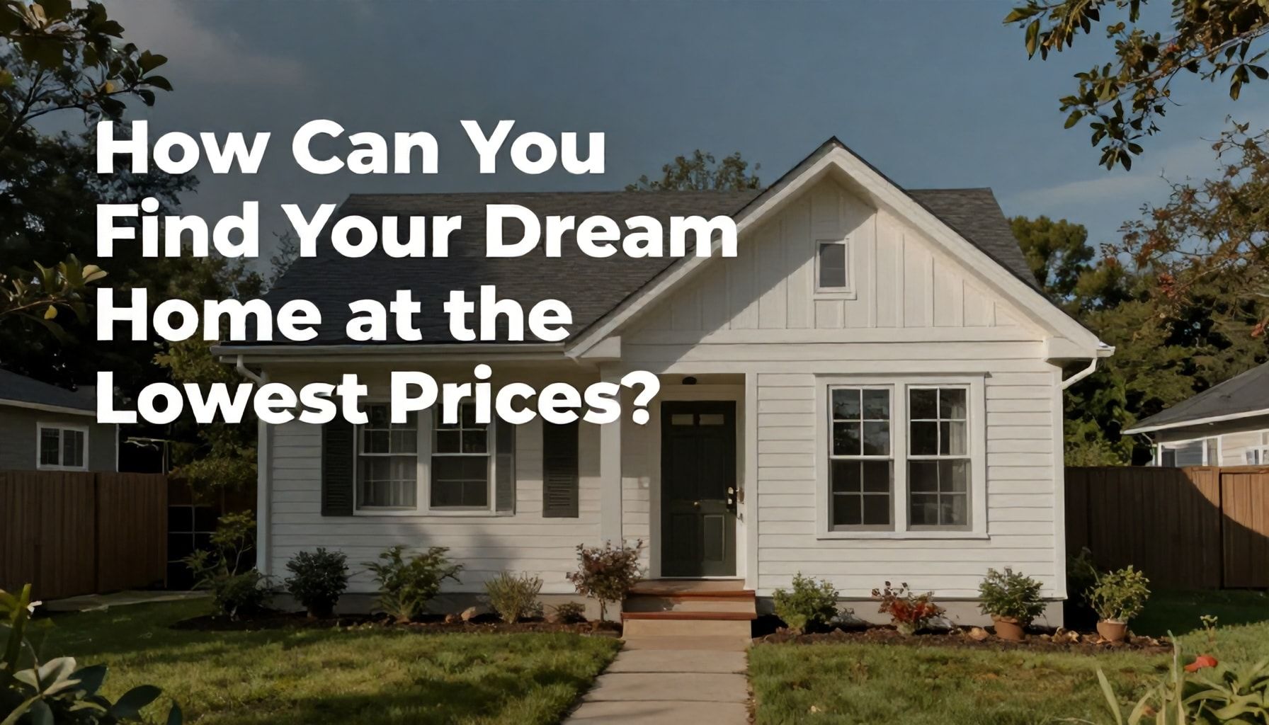 Nasıl En Düşük Fiyatlarla Rüya Evini Bulursunuz?*