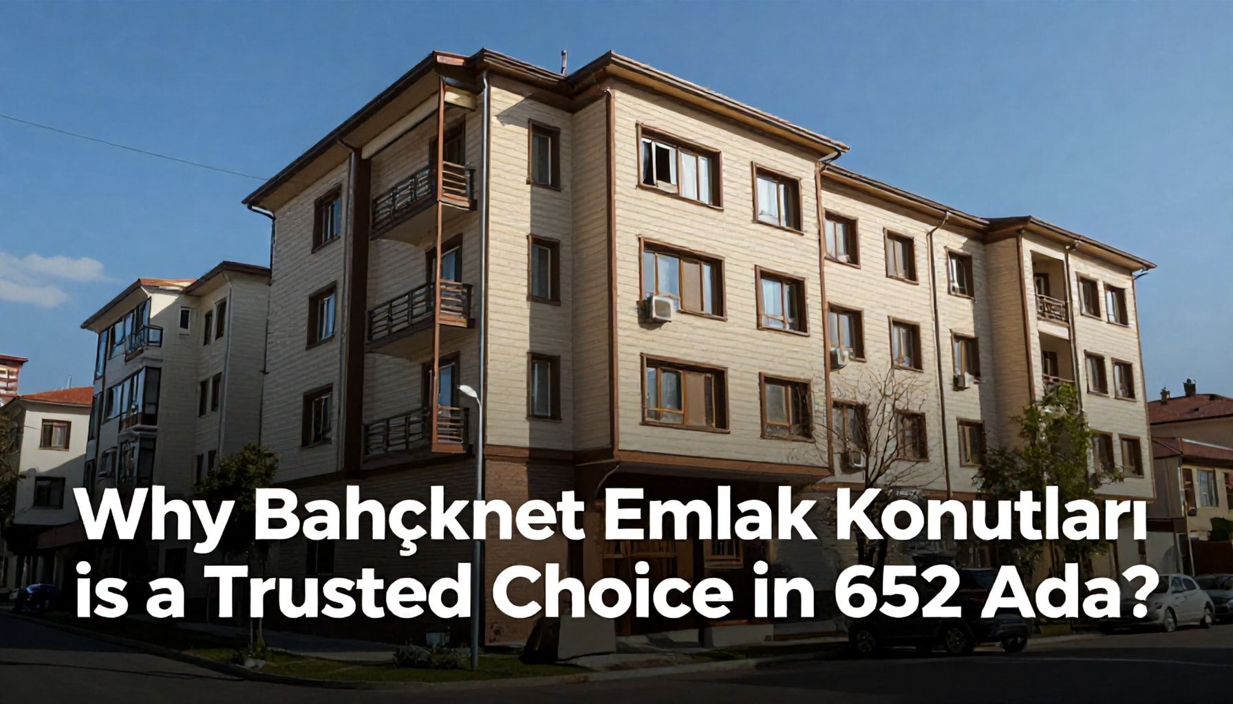 Neden Bahçekent Emlak Konutları 652 Ada'da Güvenilir Bir Seçim?*