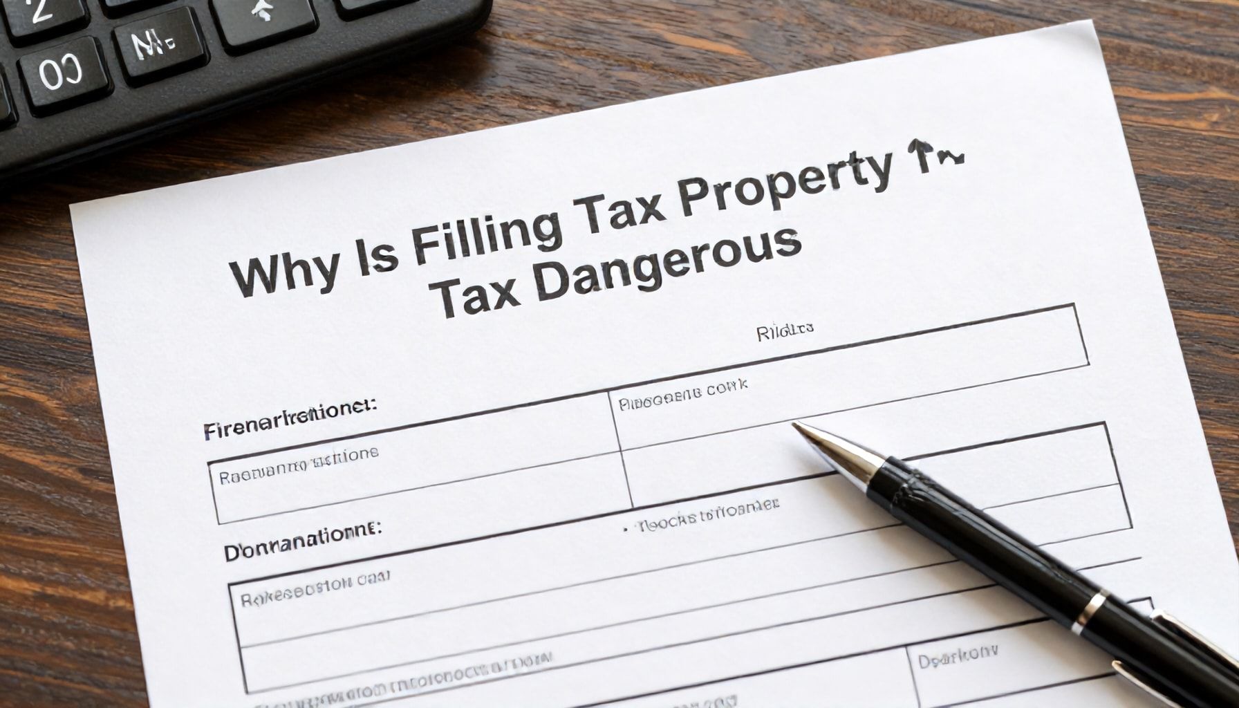 Neden Emlak Vergisi Beyannamesini Yanlış Doldurmak Tehlikeli?*