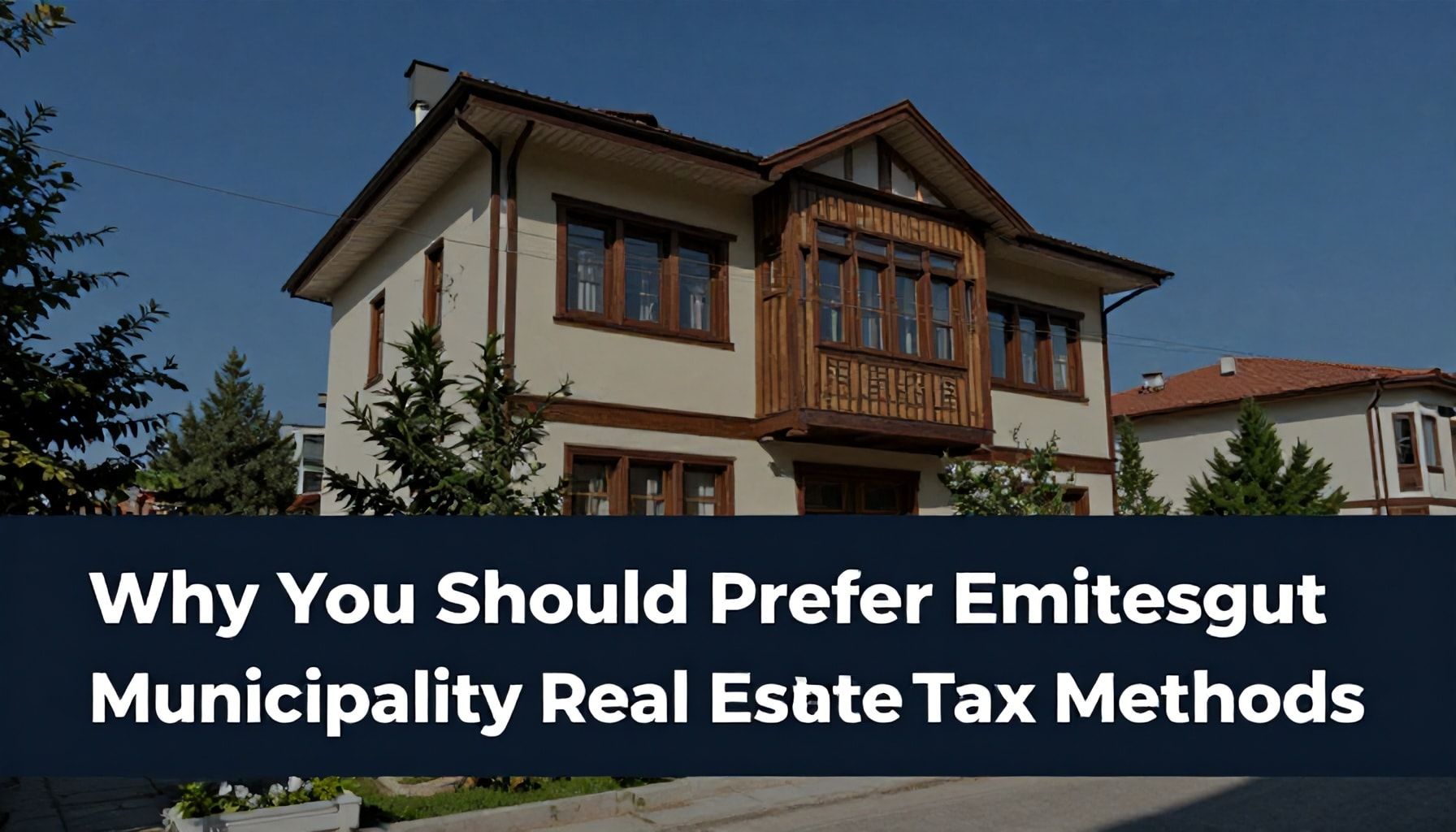 Neden Etimesgut Belediyesi Emlak Vergisi Ödeme Yöntemlerini Tercih Etmelisiniz?*