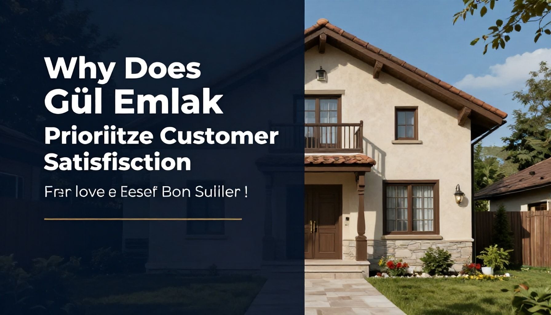 Neden Gül Emlak, Konut Satışlarında Müşteri Memnuniyetini Öne Çıkarır?*