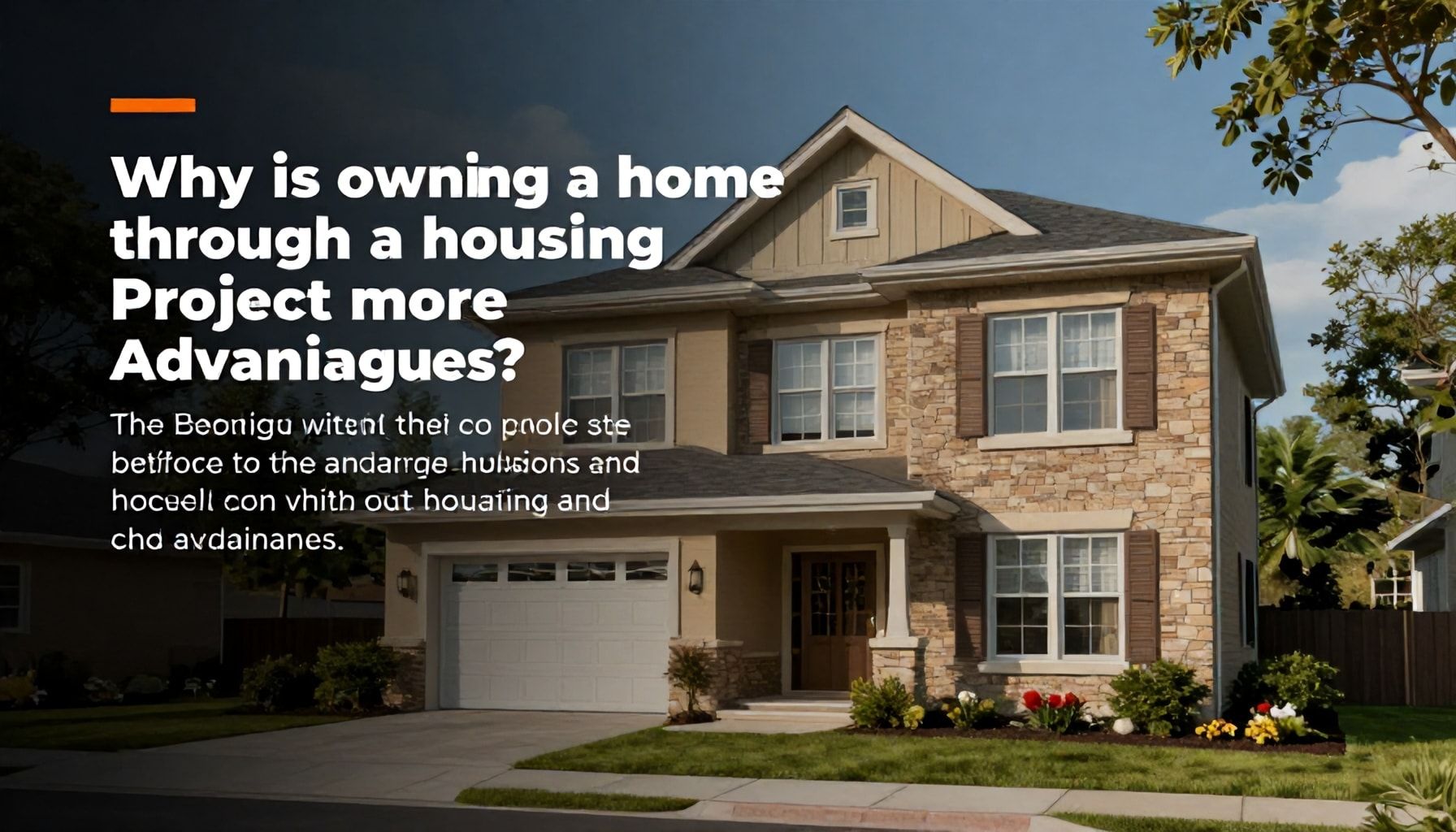 Neden konut projesi ile ev sahibi olmak daha avantajlı? Gerçekleri keşfedin*