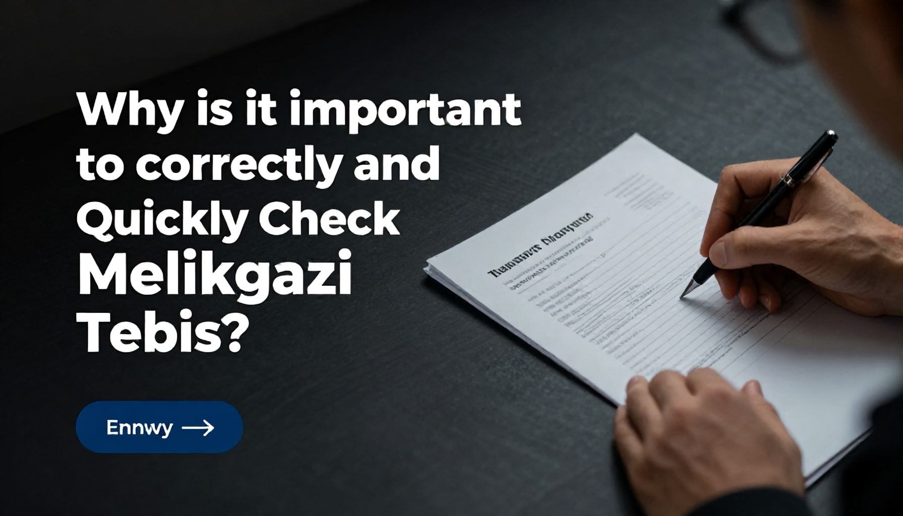 Neden Melikgazi Emlak Vergisi Borçlarını Doğru ve Hızlı Sorgulamak Önemlidir?