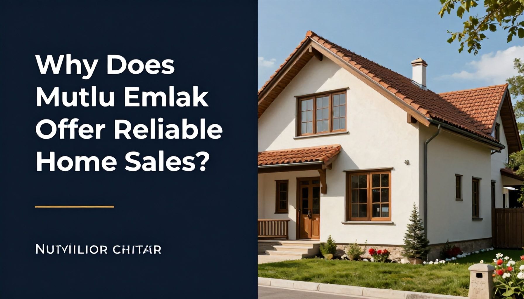 Neden Mutlu Emlak, Güvenilir Konut Satışları Sunar?*