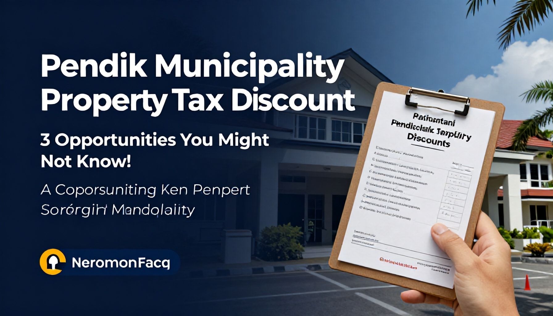 Pendik Belediyesi Emlak Vergisi İndirimleri: Bilmediğiniz 3 Fırsat*