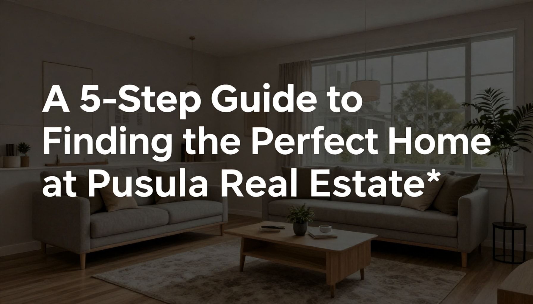 Pusula Emlak'ta Mükemmel Ev Bulmak İçin 5 Adım Rehberi*