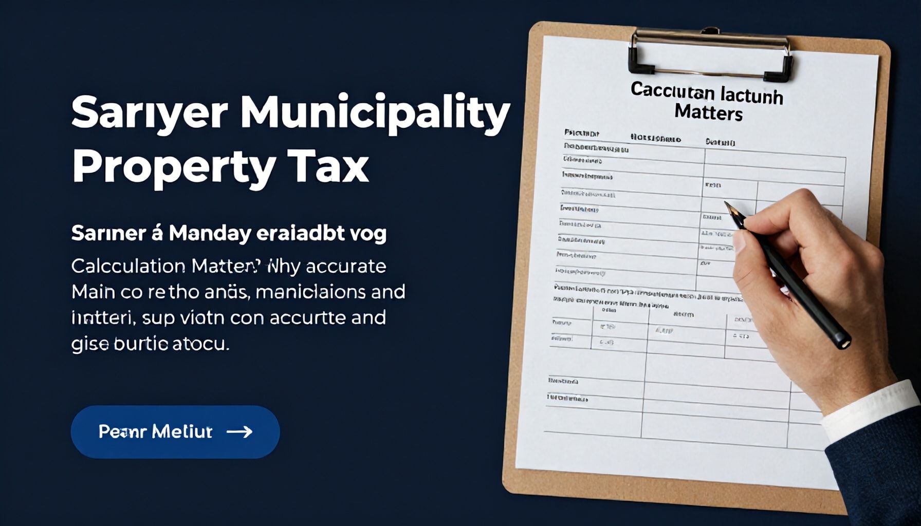 Sarıyer Belediyesi Emlak Vergisi: Neden Doğru Hesaplama Önemlidir?*