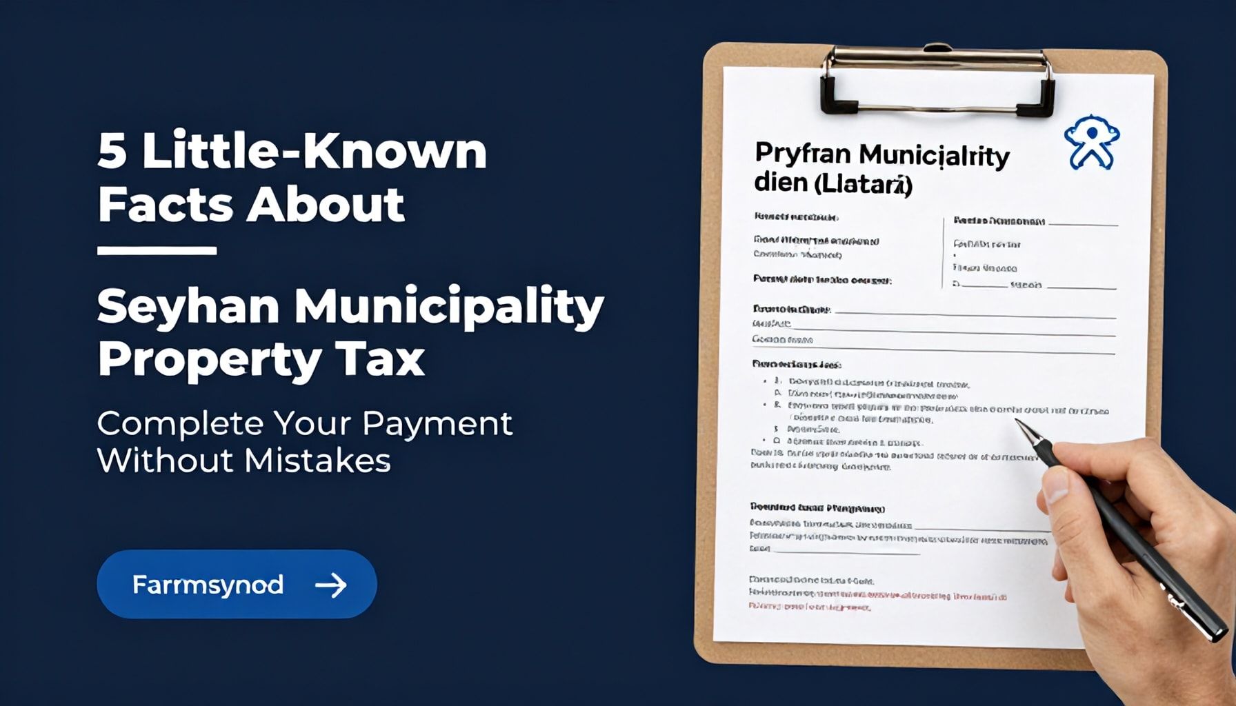 Seyhan Belediyesi Emlak Vergisi Ödeme Hakkında Bilmediğiniz 5 Gerçek: Hata Yapmadan Ödemeyi Tamamlayın*
