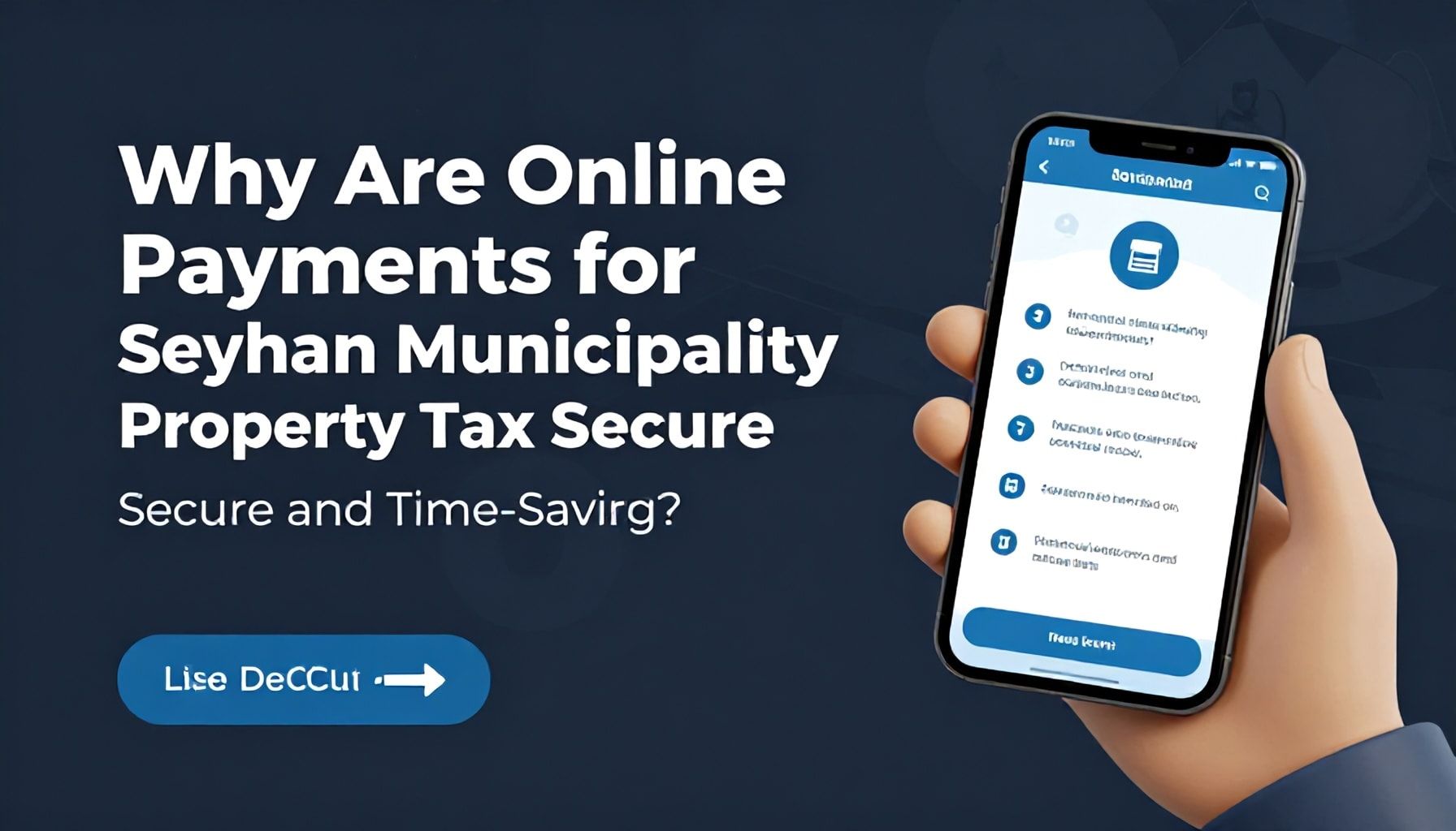 Seyhan Belediyesi Emlak Vergisi Ödeme: Neden Çevrimiçi Ödemeler Güvenli ve Zaman Kazandırır?*