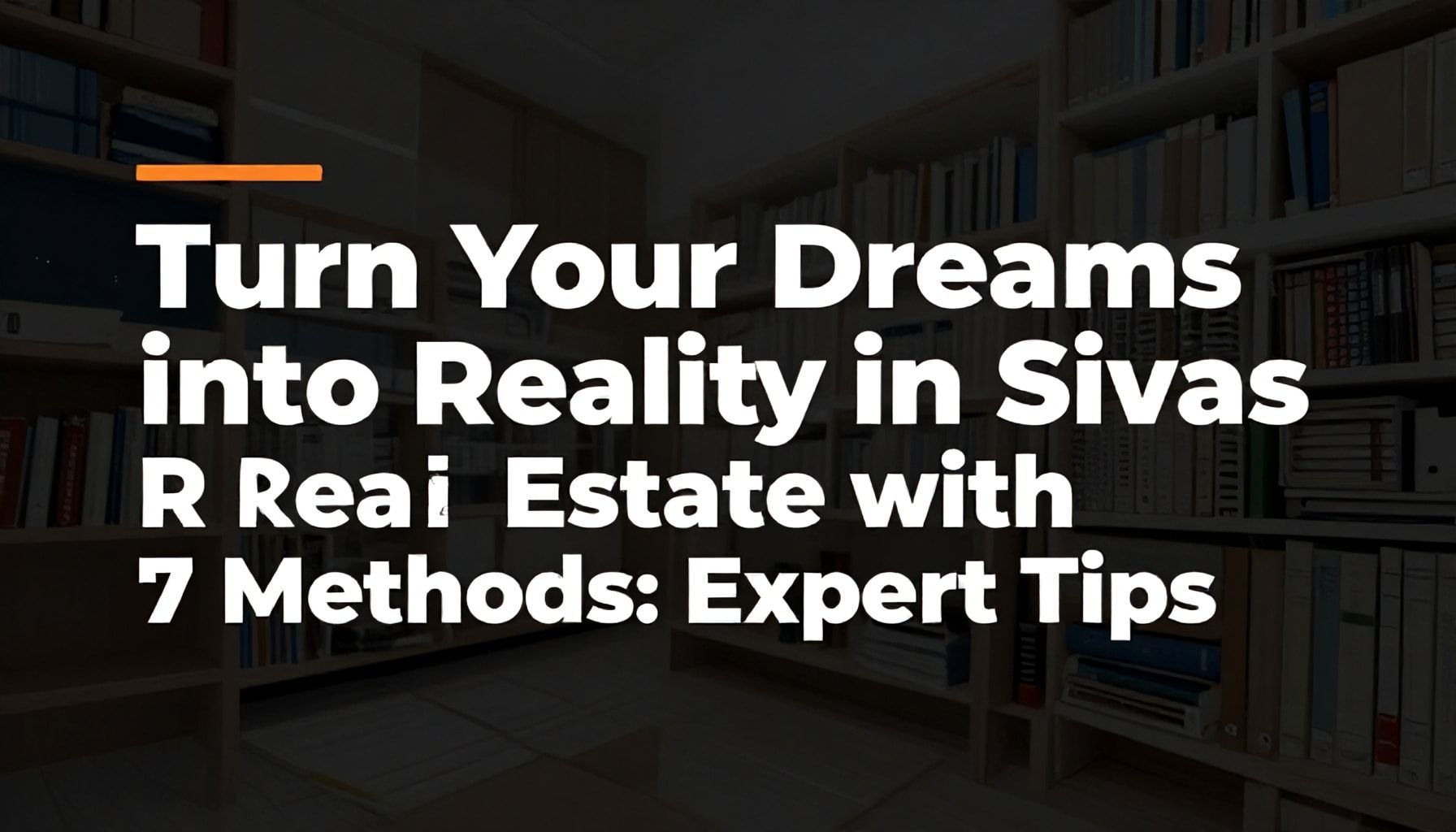 Sivas Emlakta 7 Yöntemle Rüyalarınızı Gerçekleştirin: Uzmanlar İçin İpuçları*