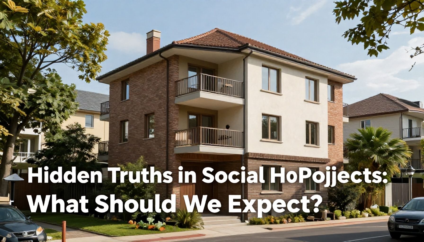 Sosyal Konut Projelerinde Saklı Gerçekler: Ne Beklemek Gerekiyor?*