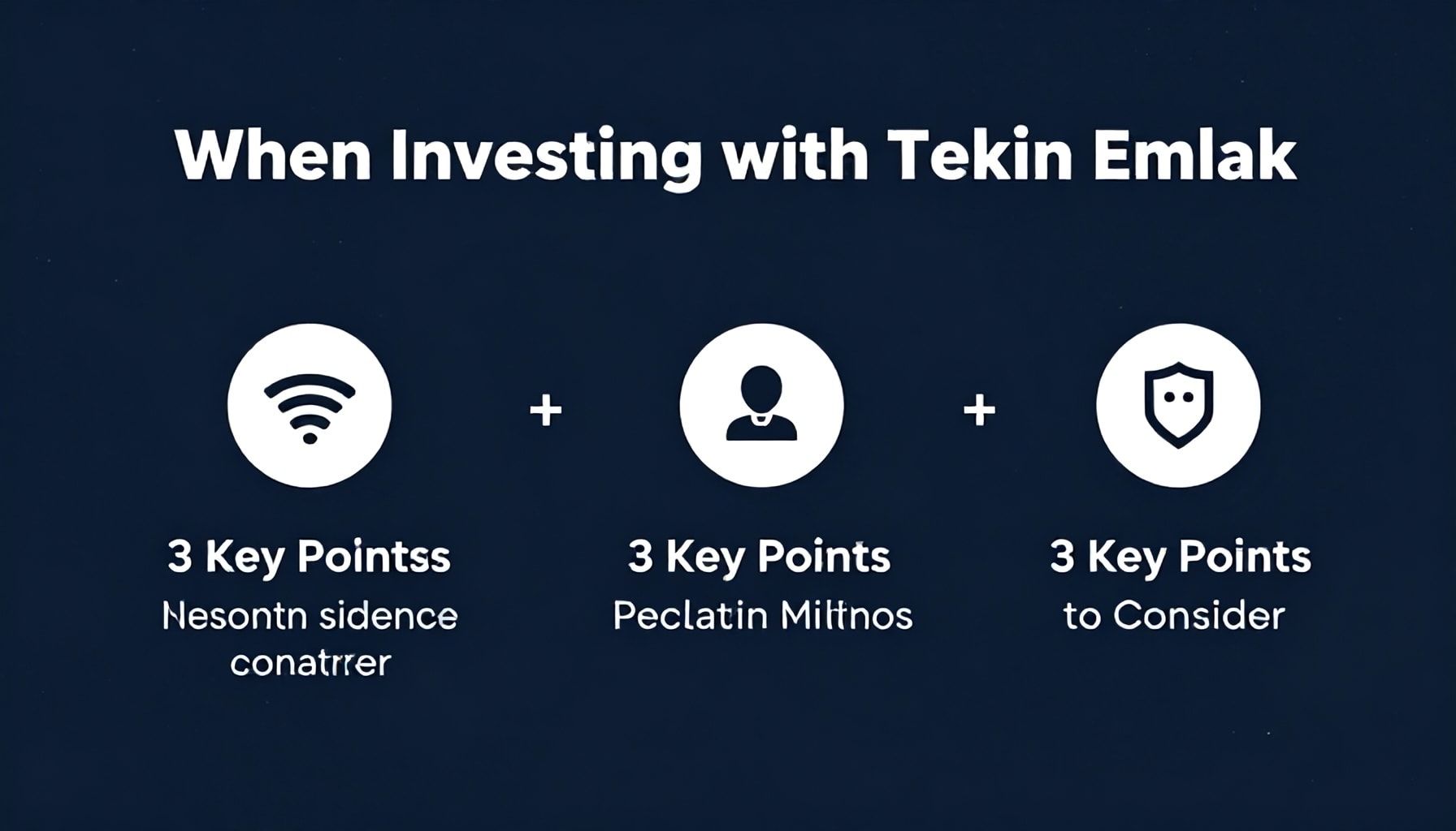 Tekin Emlak ile Yatırım Yaparken Dikkat Etmeniz Gereken 3 Ana Nokta*