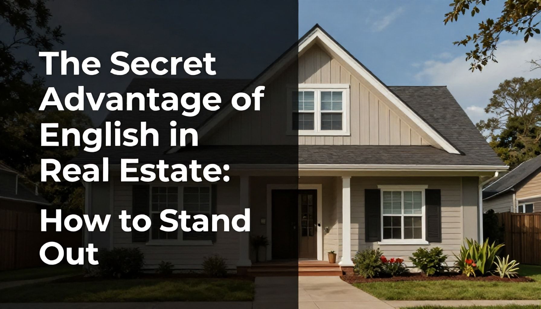 The Secret Advantage of English in Real Estate: How to Stand Out*