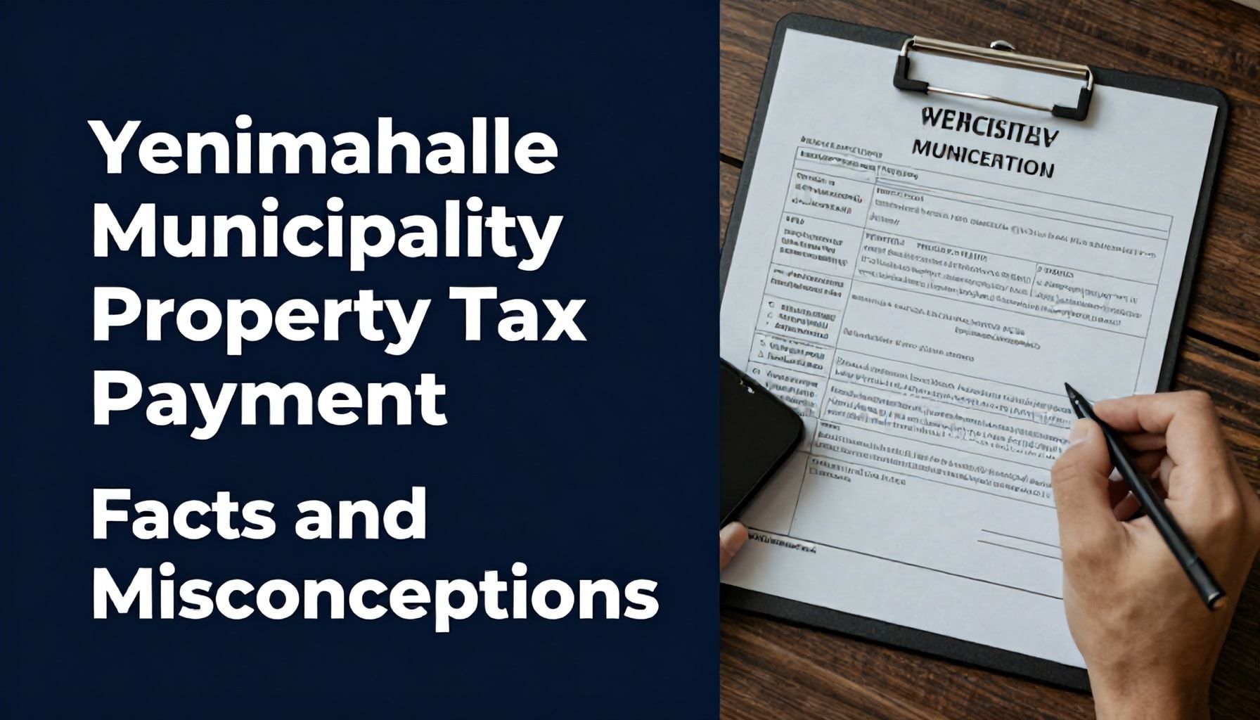 Yenimahalle Belediyesi Emlak Vergisi Ödeme: Gerçekleri ve Yanlış Anlamalar*