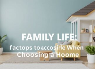 Emlak Piyasası ve Aile Yaşamı: Ev Seçiminde Dikkat Edilmesi Gerekenler Real Estate Market and Family Life: Factors to Consider When Choosing a Home